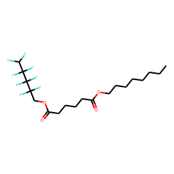 Adipic acid, octyl 2,2,3,3,4,4,5,5-octafluoropentyl ester