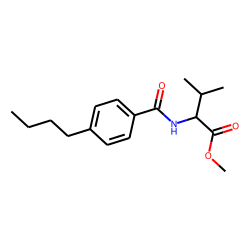 l-Valine, N-(4-butylbenzoyl)-, methyl ester