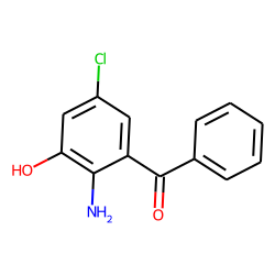 2-amino-3-hydroxy-5-chloro-benzophenone