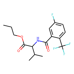 L-Valine, N-(5-fluoro-2-trifluoromethyl)-, propyl ester