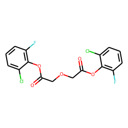 Diglycolic acid, di(2-chloro-6-fluorophenyl) ester