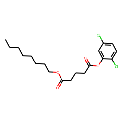 Glutaric acid, 2,5-dichlorophenyl octyl ester
