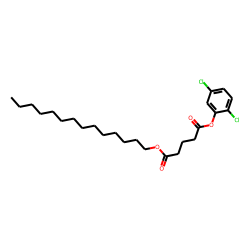 Glutaric acid, 2,5-dichlorophenyl tetradecyl ester