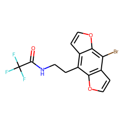 1-(8-Bromo-dibenzo[1,2-b; 4,5-b']difuran-4-yl-2-aminoethane, TFA