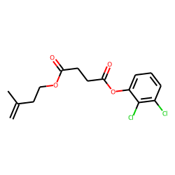 Succinic acid, 2,3-dichlorophenyl 3-methylbut-3-en-1-yl ester