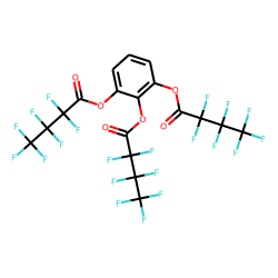 Pyrogallol, tris(heptafluorobutyrate)