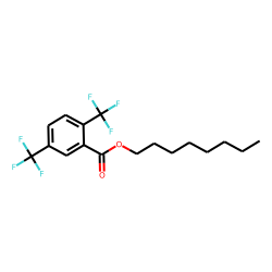 2,5-Di(trifluoromethyl)benzoic acid, octyl ester