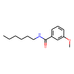 Benzamide, 3-methoxy-N-hexyl-
