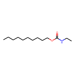 Carbonic acid, monoamide, N-ethyl-, decyl ester