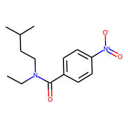 Benzamide, 4-nitro-N-ethyl-N-3-methylbutyl-
