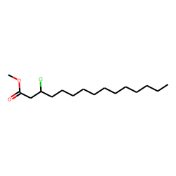 3-Chloropentadecanoic acid, methyl ester