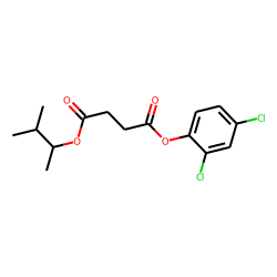 Succinic acid, 3-methylbut-2-yl 2,4-dichlorophenyl ester