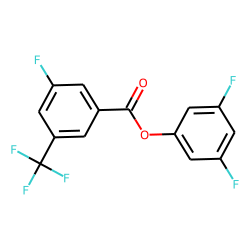 3-Fluoro-5-trifluoromethylbenzoic acid, 3,5-difluophenyl ester