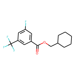 3-Fluoro-5-trifluoromethylbenzoic acid, cyclohexylmethyl ester