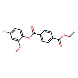 Terephthalic acid, ethyl 4-fluoro-2-methoxyphenyl ester