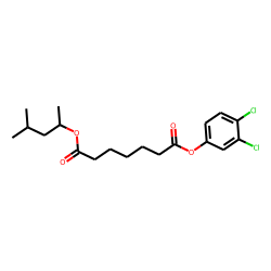 Pimelic acid, 3,4-dichlorophenyl 4-methyl-2-pentyl ester