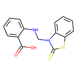 Anthranilic acid, n-[(2-thioxo-benzothiazolin-3-yl)methyl]-