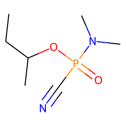 s-butyl N,N-dimethylphosphoramidocyanidate, diastereomer 1
