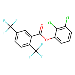 2,5-Di(trifluoromethyl)benzoic acid, 2,3-dichlorophenyl ester