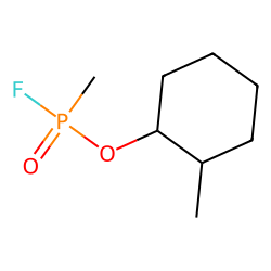 2-Methylcyclohexyl methylphosphonofluoridate, diastereomer # 1