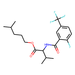 L-Valine, N-(2-fluoro-5-trifluoromethylbenzoyl)-, isohexyl ester