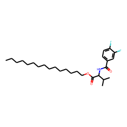 L-Valine, N-(3,4-difluorobenzoyl)-, pentadecyl ester