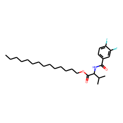 L-Valine, N-(3,4-difluorobenzoyl)-, tetradecyl ester