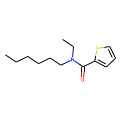 Thiophene-2-carboxamide, N-ethyl-N-hexyl-