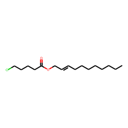 5-Chlorovaleric acid, undec-2-enyl ester