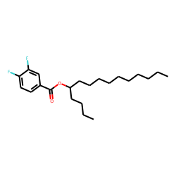 3,4-Difluorobenzoic acid, 5-pentadecyl ester