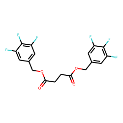 Succinic acid, di(3,4,5-trifluorobenzyl) ester