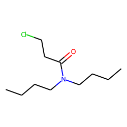 Propanamide, N,N-dibutyl-3-chloro-