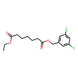 Pimelic acid, 3,5-dichlorobenzyl ethyl ester