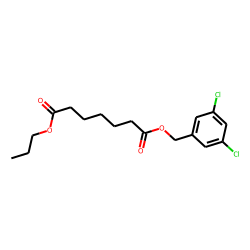 Pimelic acid, 3,5-dichlorobenzyl propyl ester