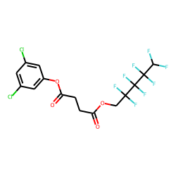 Succinic acid, 2,2,3,3,4,4,5,5-octafluoropentyl 3,5-dichlorophenyl ester