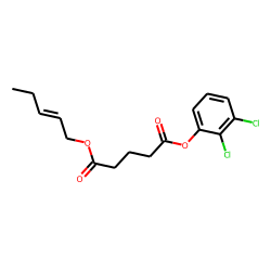 Glutaric acid, pent-2-en-1-yl 2,3-dichlorophenyl ester