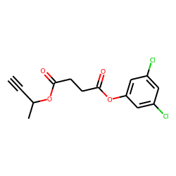 Succinic acid, but-3-yn-2-yl 3,5-dichlorophenyl ester