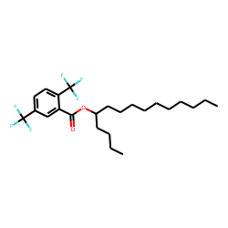 2,5-Di(trifluoromethyl)benzoic acid, 5-pentadecyl ester