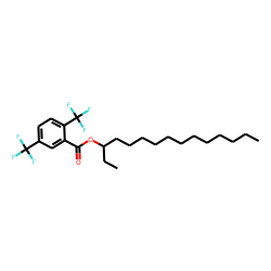 2,5-Di(trifluoromethyl)benzoic acid, 3-pentadecyl ester