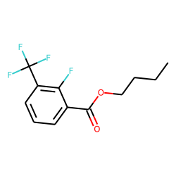 2-Fluoro-3-trifluoromethylbenzoic acid, butyl ester
