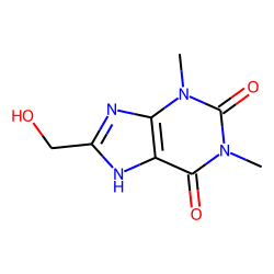 1H-Purine-2,6-dione, 3,7-dihydro-8-(hydroxymethyl)-1,3-dimethyl-