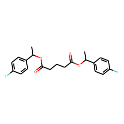 Glutaric acid, di(1-(4-fluorophenyl)ethyl) ester
