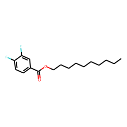 3,4-Difluorobenzoic acid, decyl ester