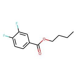 3,4-Difluorobenzoic acid, butyl ester