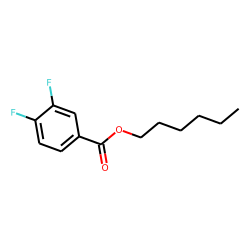3,4-Difluorobenzoic acid, hexyl ester