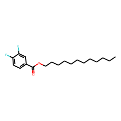 3,4-Difluorobenzoic acid, dodecyl ester