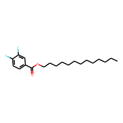 3,4-Difluorobenzoic acid, tridecyl ester
