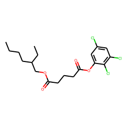Glutaric acid, 2-ethylhexyl 2,3,5-trichlorophenyl ester