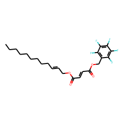 Fumaric acid, pentafluorobenzyl dodec-2-en-1-yl ester