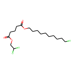 Glutaric acid, 2,2-dichloroethyl 10-chlorodecyl ester
